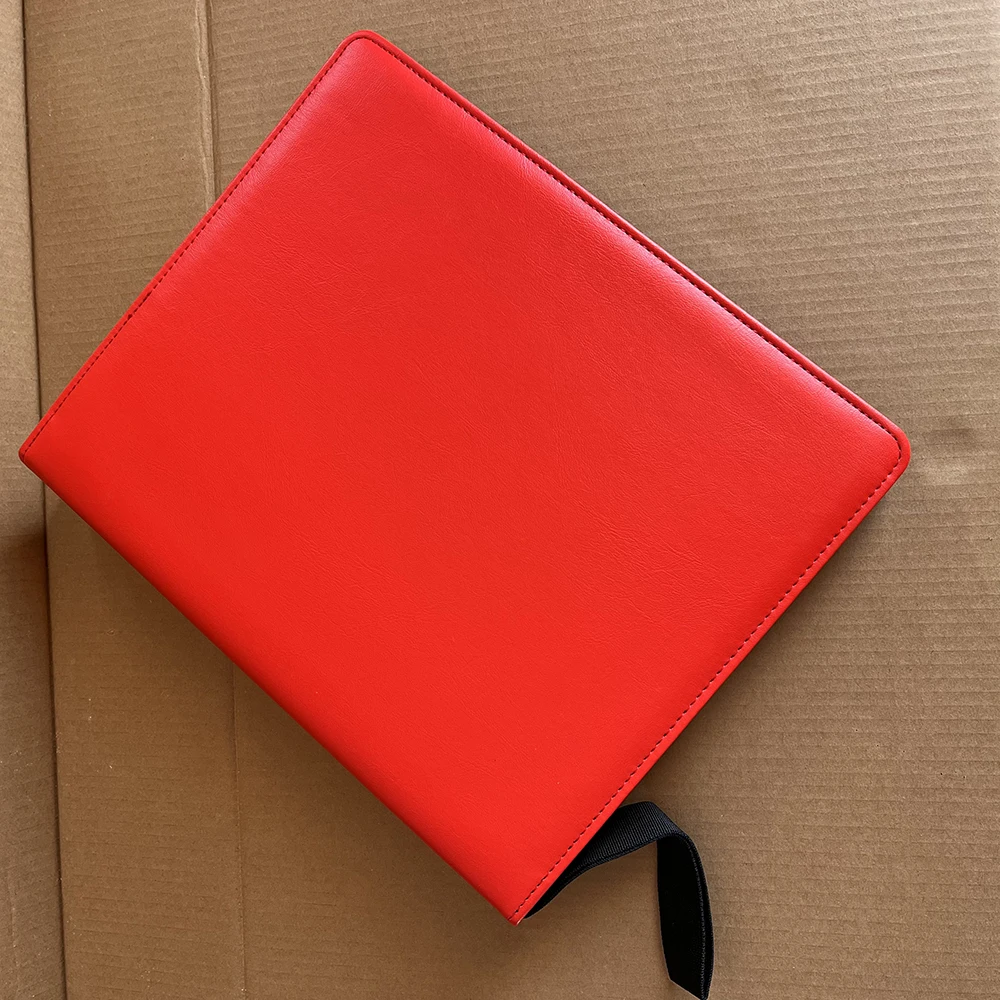 A4 Zipper Binder Leather D Rin - огляд і ціна Vintage Collectible Books