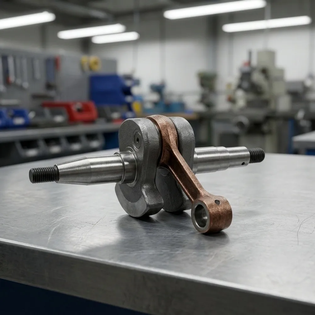 For Equipment Repair Straightforward Installation For MPN 537156801 Replacement Crankshaft For Chainsaw Replacement Crankshaft