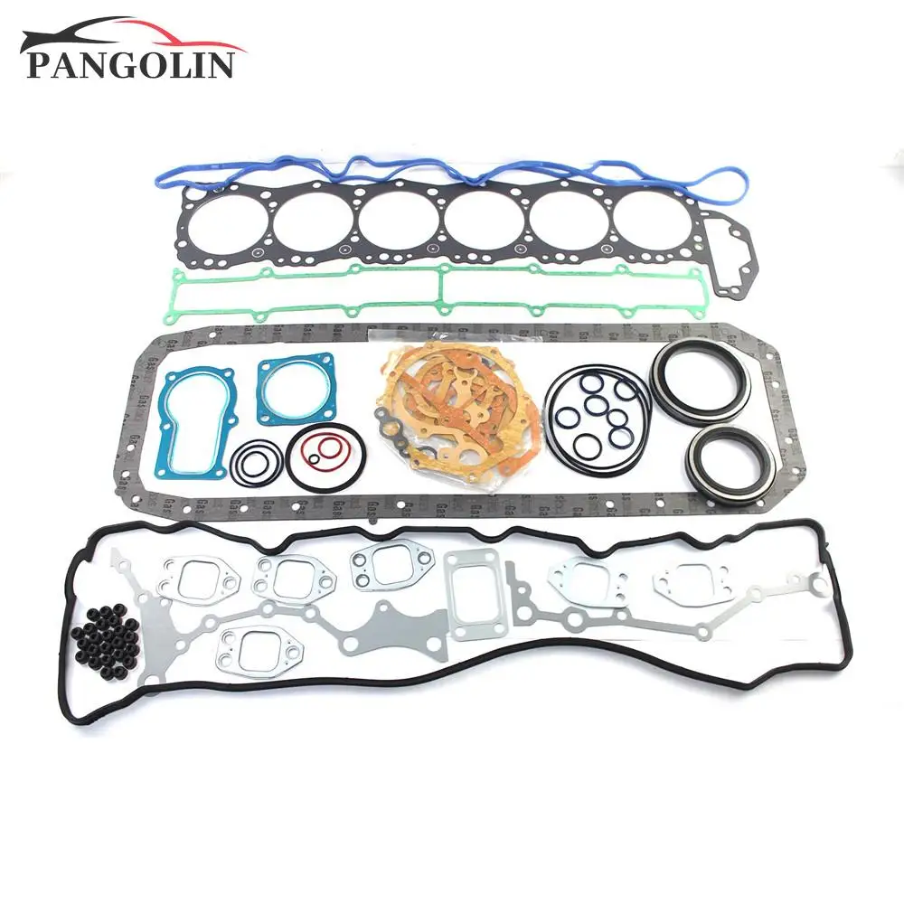 

J08E J08ET Engine Gasket Kit for Kobelco SK330-8 SK350-8 SK260-8 Excavator Hino Truck Aftermarket Gasket Kit w/ 3 Month Warranty