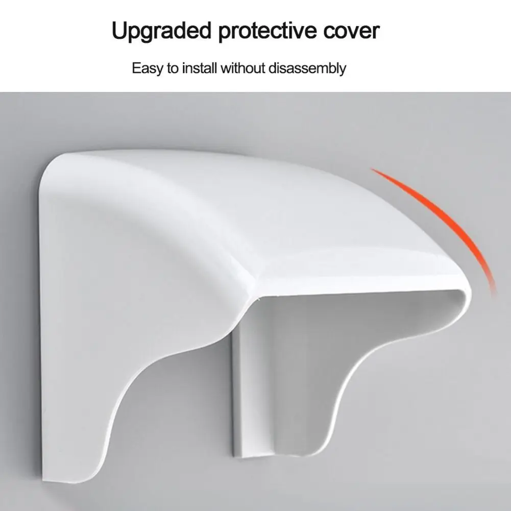 Waterproof Outdoor Socket Cover Gray PP Electrical Outlet Protector for Garden Patio Deck 2.6 x 3.2 Inch Standard Fit