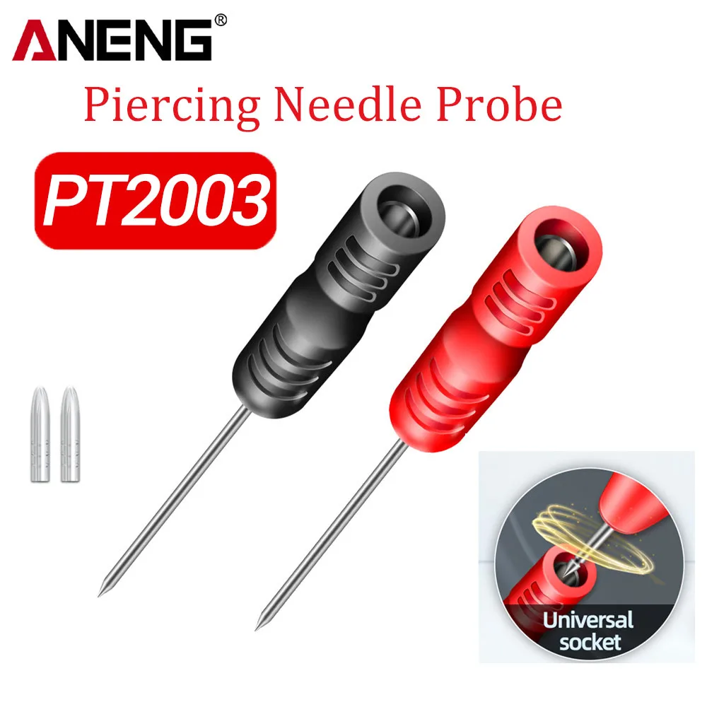 ANENG PT2003 Universal Multimeter Probe Needle 1000V High Voltage Silicone Insulation Anti Puncture Electrical Maintenance Tool
