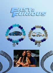 Handmade Brian and Mia matching bracelets fast and furious skyliner34 acura integra,Y2k Couple Aesthetics, Unique Gift for Her/H