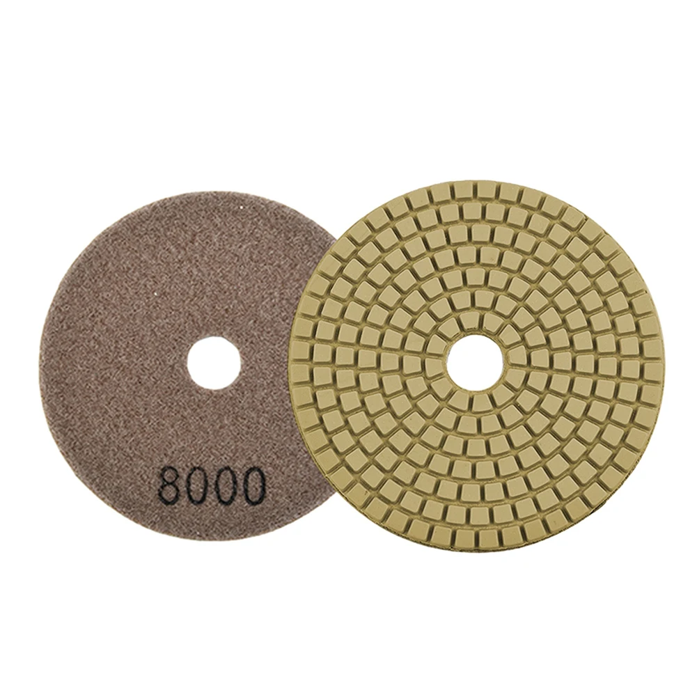 Hot Sale Polishing Pads 4inch Wet Dry Granite Concrete Marble Glass Stone Sanding Grinding Discs Set