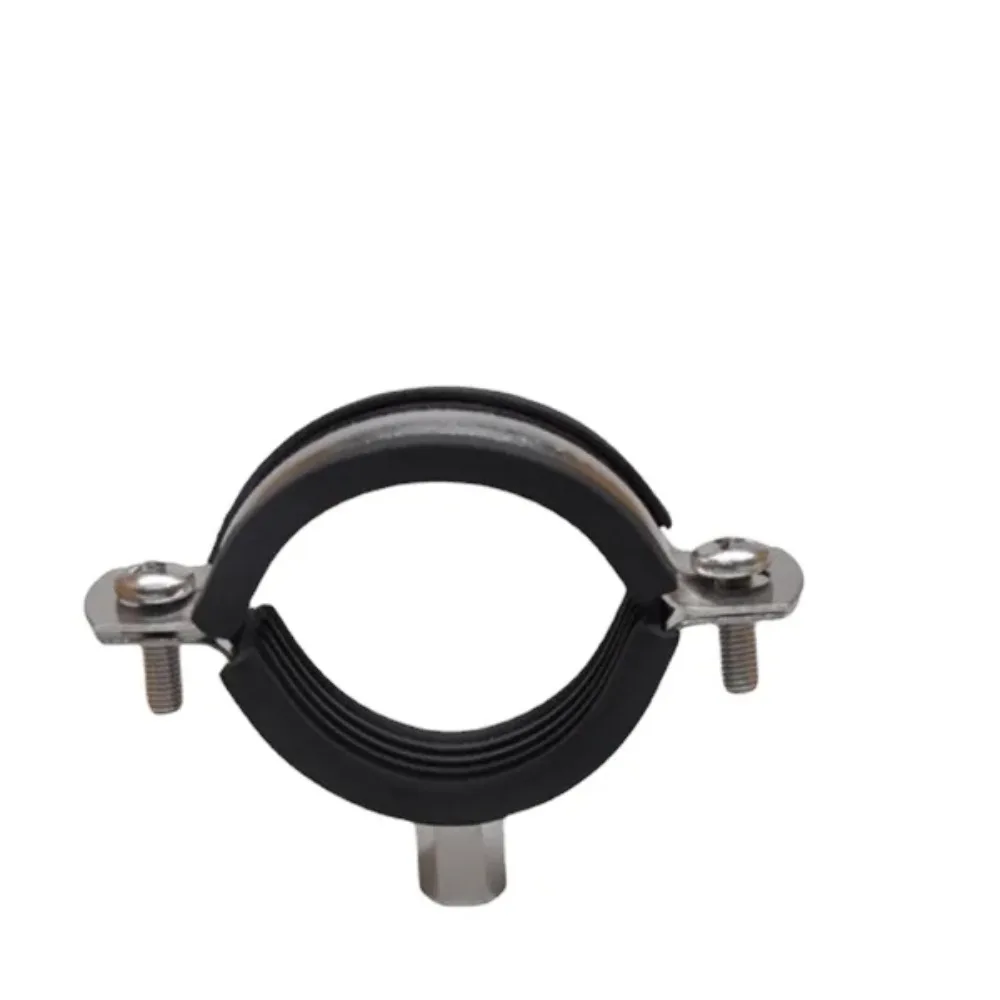 13‑59mm 304 Stainless Steel Pipe Clamp Bracket Hanger,M8 M10 Female Thread Fixed Support Holder For Plumbing Water Pipe Industrial Pipeline Installation Repair Accessories