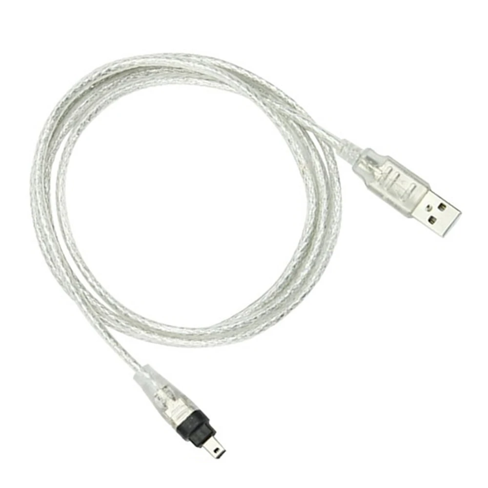 1 قطعة USB Mlicherlichen zu Firewire IEEE 1394 4 Pin Munnlichen iLink محول كابل فايرواير 1394 كابل فور سوني DCR-TRV75E DV 1,5 متر