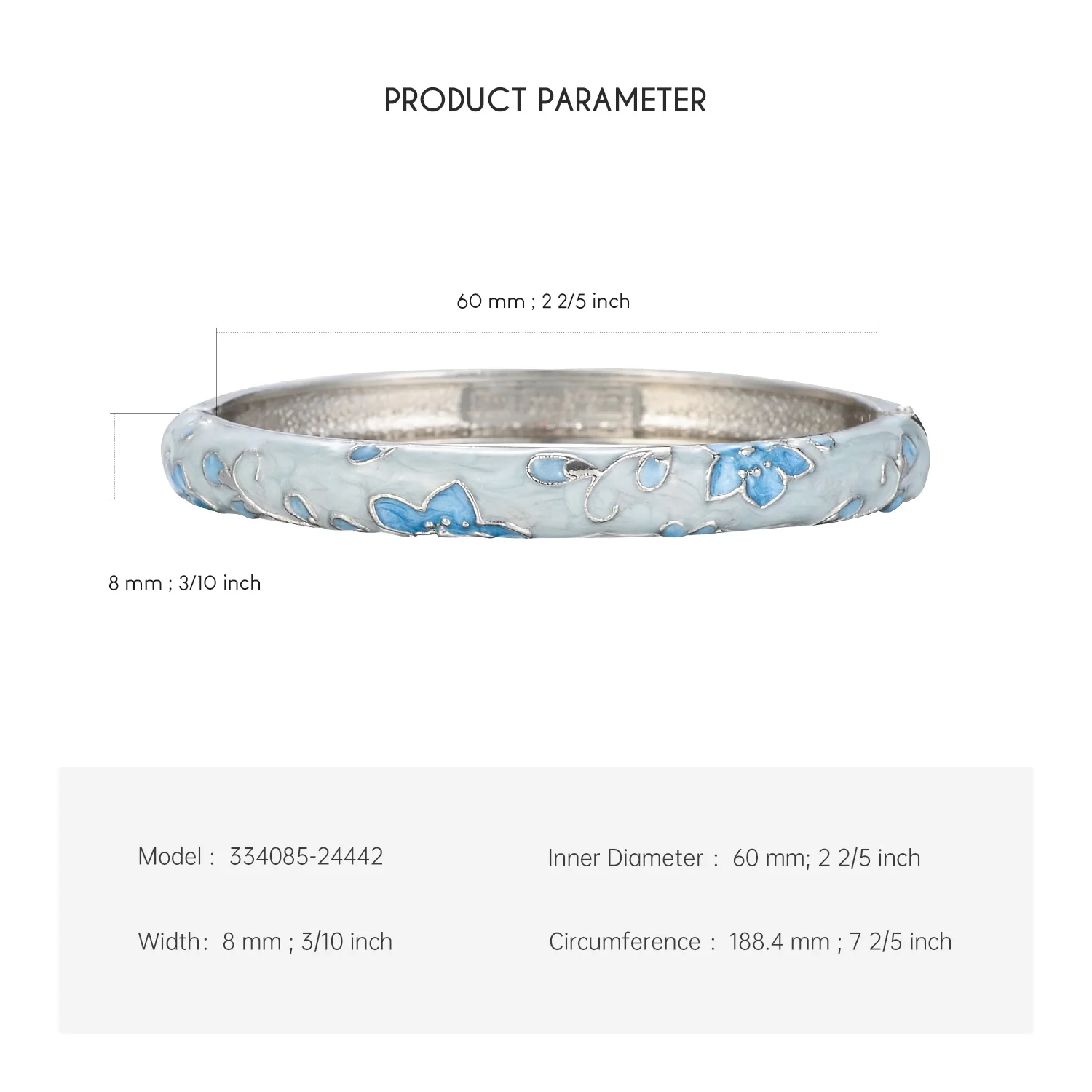 Enamel Bracelet For Women Bangle On Hand Cloisonne Hawaiian Women\'s Hand Bracelets African Jewelry India Dubai Mother\'s Day Gift