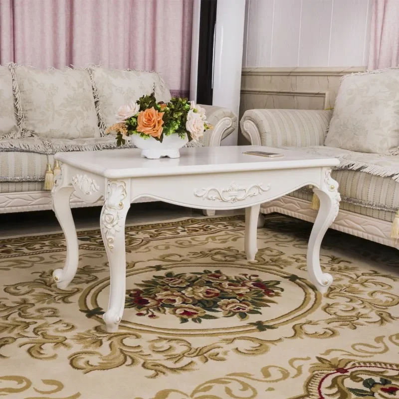 

Round Wooden Side Table Big Size Creative Chinese Living Room Balcony Coffee Table Save Space Couchtisch Postmodern Furniture