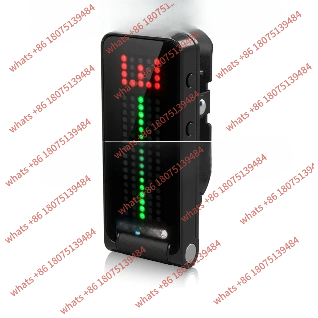 

Clip-On Tuner with Polyphonic,Strobe and Chromatic Modes and 108 Matrix Display