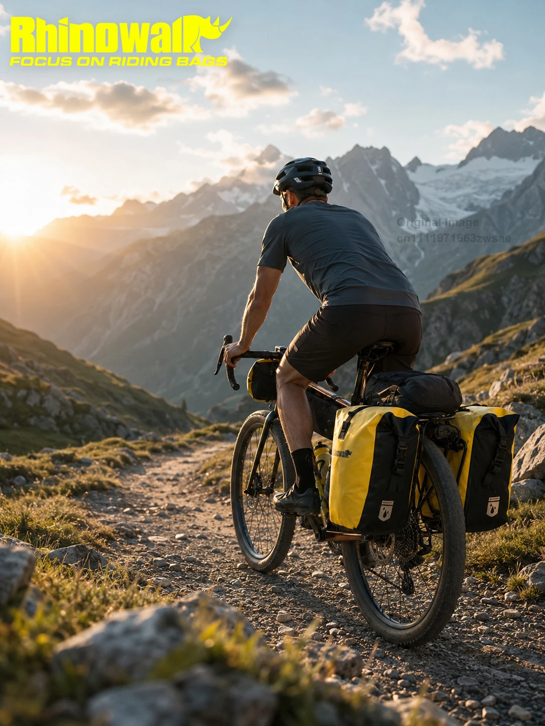 rhinowalk-waterproof-bike-pannier-bag-25l-bicycle-rear-rack-quick-release-roll-top-touring-travel-commuter-shoulder-storage-bag
