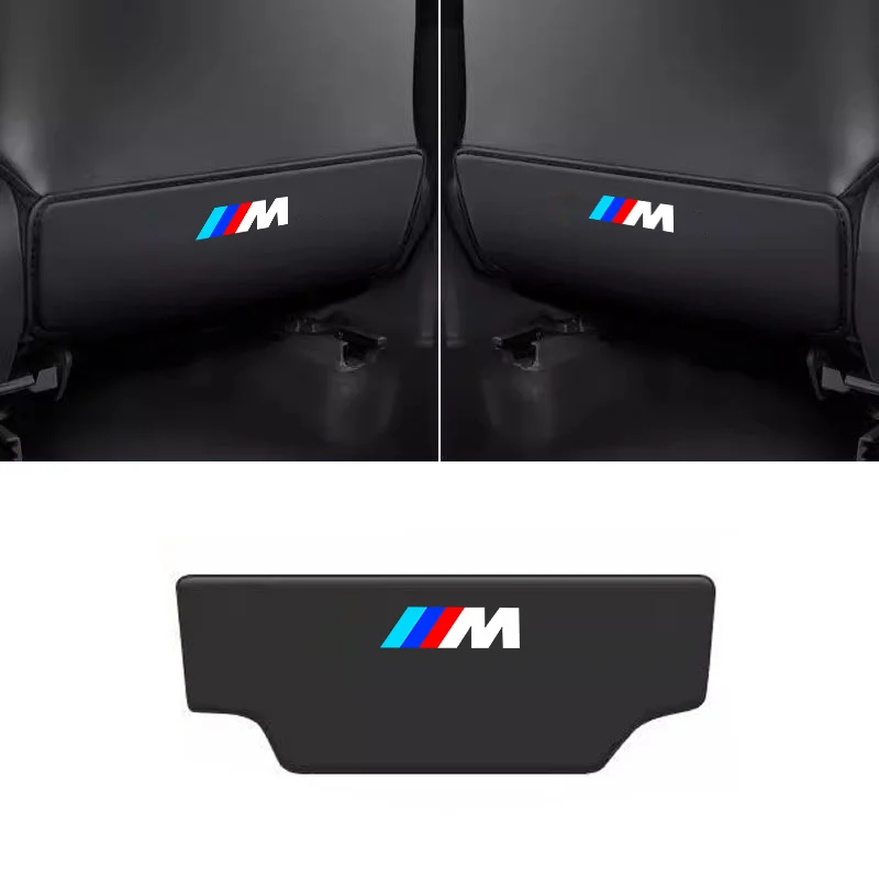 

Car Seat Back Anti Kick Protector Mat Leather Prevent Dirty Pad For BMW M X1 X3 X5 X6 G20 G30 F10 F15 F30 X7 E39 E46 E87 E90 E92