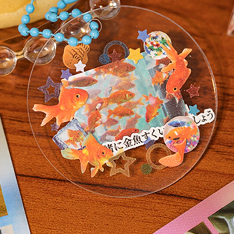 Mr.Paper kawaii الوقت قصة قطع فيلم لفائف ملصق كتاب DIY كتيب ملصقات الزخرفية لوازم ثابتة هدايا الأطفال #3