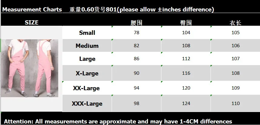 Men Jeans Jumpsuits Washing Overalls One Piece Denim Holes Pencil Pants Mid Waist Pockets Solid Safari Ankle Length Casual