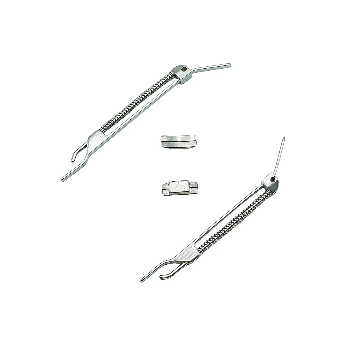 

2 шт./упак., стоматологический задний молярный толкатель, расширительная пружина для ортодонтических брекетов, ленты, буккальные трубки, арочная проволока, стоматологические материалы