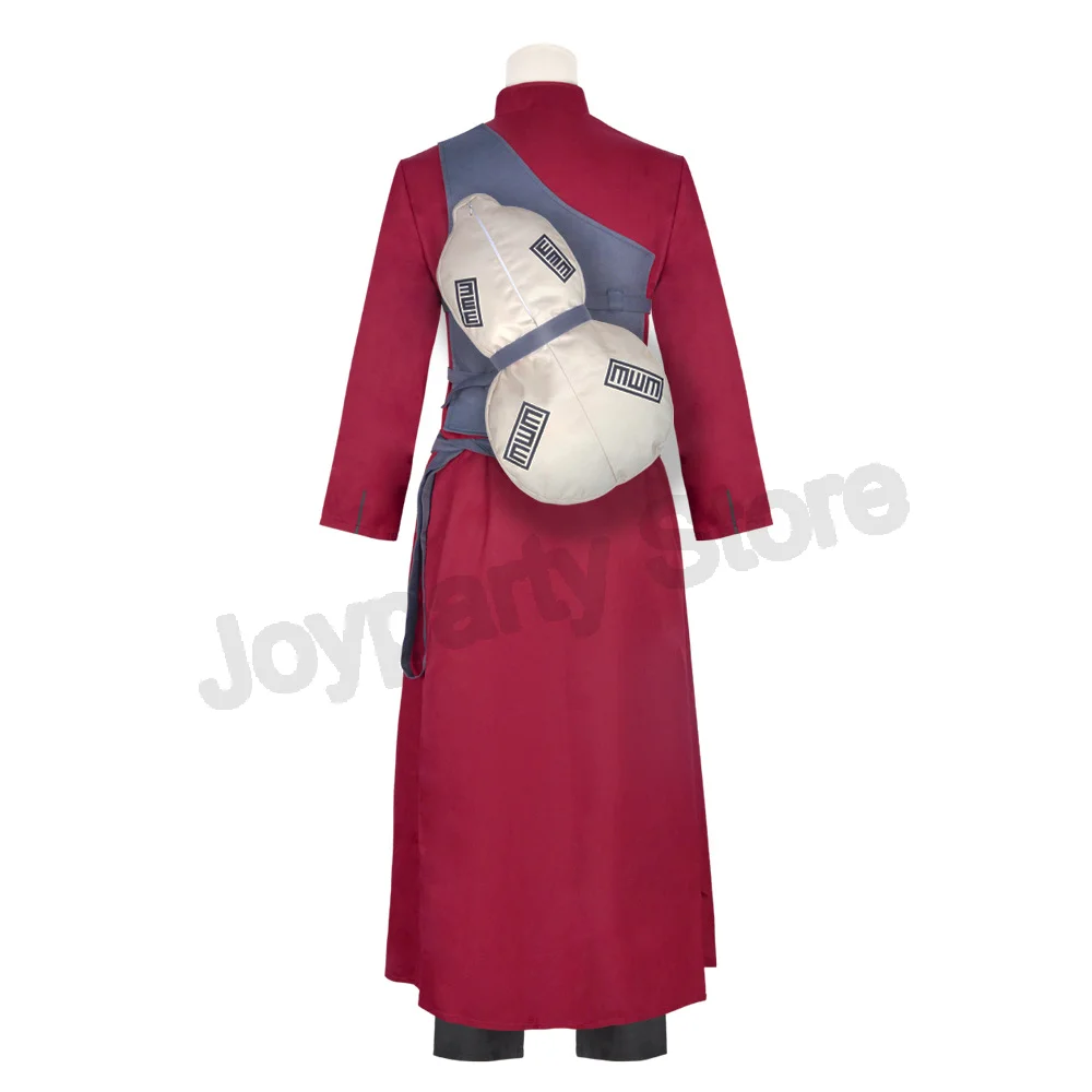 جارا تأثيري حلي الرمال خمسة سلالات الرياح الظل Kazekage الشعر الأحمر شينوبي النينجا الوشم ملصق جارا هالوين لعب الأدوار #2