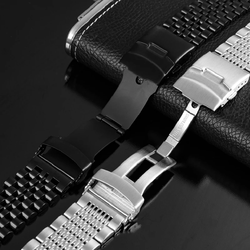 Für huawei gt4/3 präzisions stahl armband herren gt3 pro uhr 3pro 43mm 46mm edelstahl armband schnell verschluss uhr kette