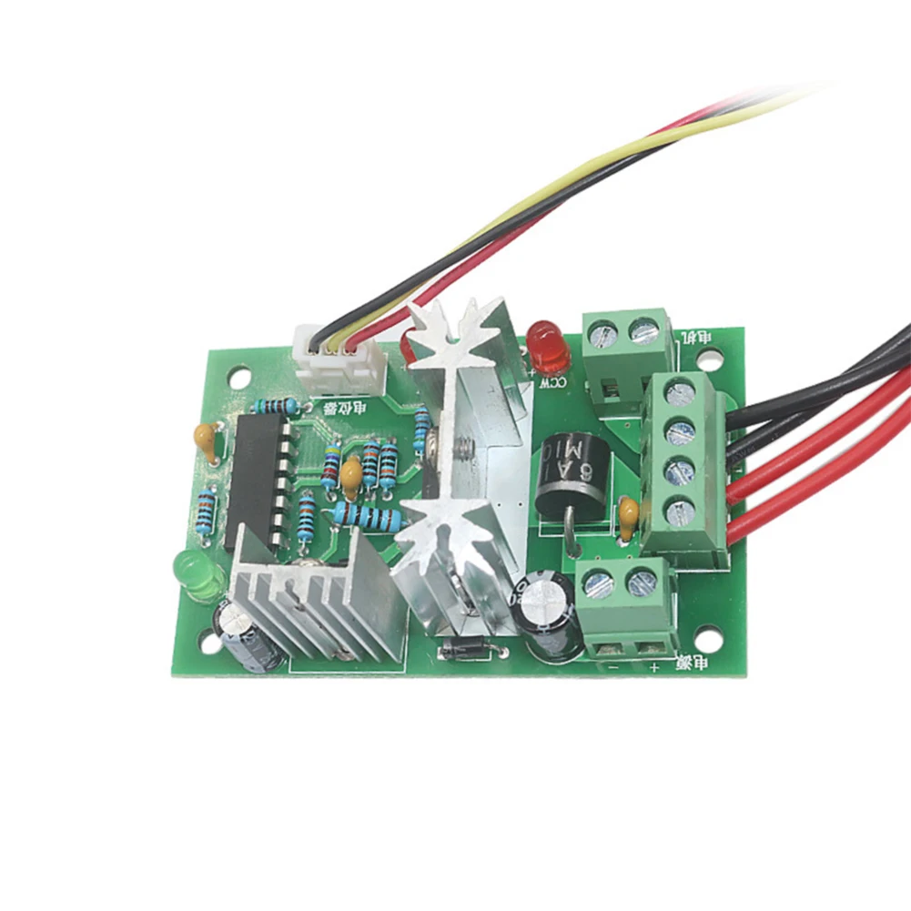 Brushed DC Motor Controller DC10-60V 12V24V Forward Reverse Switching Speed Adjustable Motor Speed Regulator 77mm*45mm*28mm