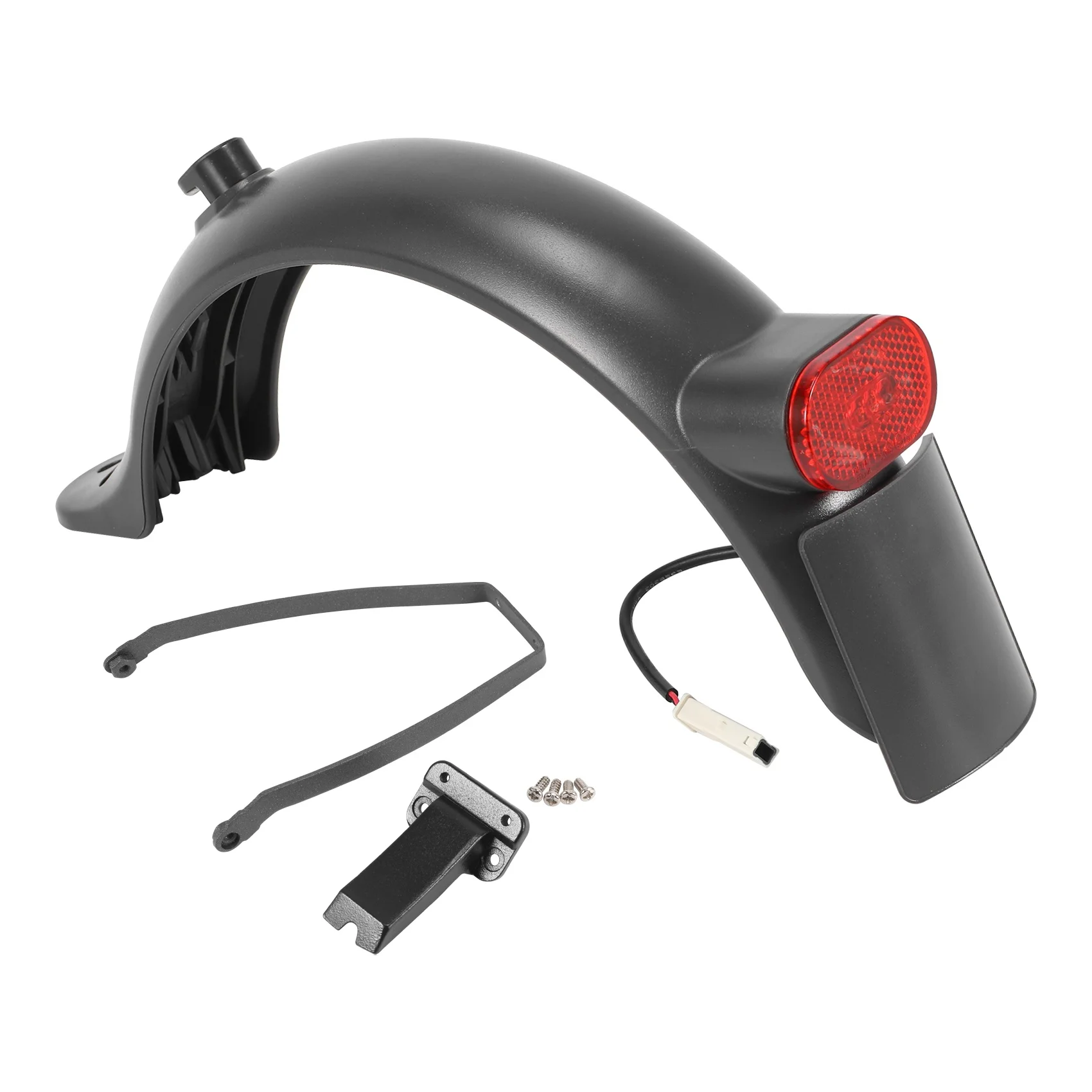 Electric Scooter Fender Kite Scooter Rear Mudguard with Rear Light for Upgraded Xiaomi M365 Pro Pro 2 1S