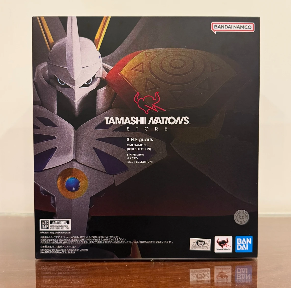 

100% Original Bandai Shf S.h.figuarts Digimon Adventure Omegamon Best Selection Action Figures Anime Model Collection