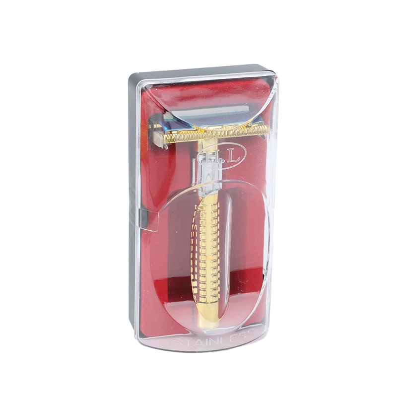 Retro Safety Razor Box Handle Razor Shaving Tool Shaving Tool Men's Facial Razor