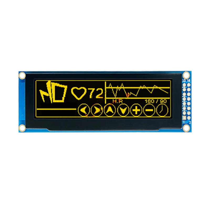 Wyświetlacz OLED 3,12" 256x64 ssd1322 SPI