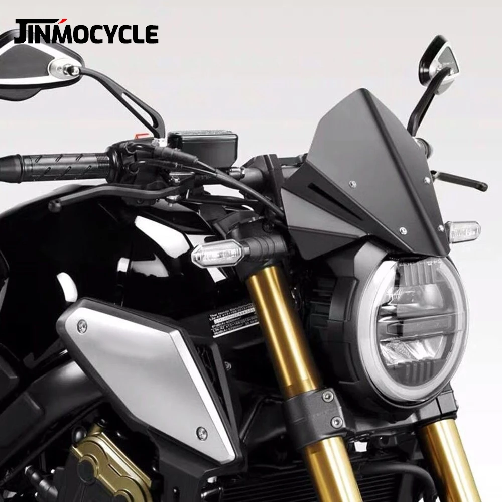 

CBR 650R Windshield For HONDA CBR650R 2019 CB650R Neo Sports Cafe 2020 2021 Motorcycle Screen Windscreen Fairing Deflector Guard