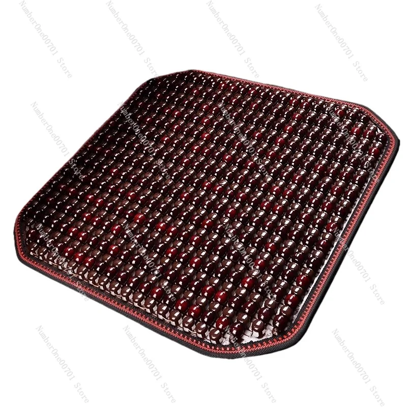 Summer Ventilated and Breathable Wood Bead Seat Cushion Mat Four Seasons General Motors Seat Cushion