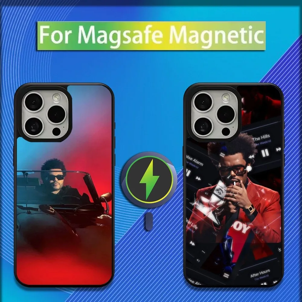 The W-Weeknd XO Phone Case For iPhone 16,15,14,13,12,11,Plus,Pro,Max,Mini Magsafe Magnetic Wireless Charging