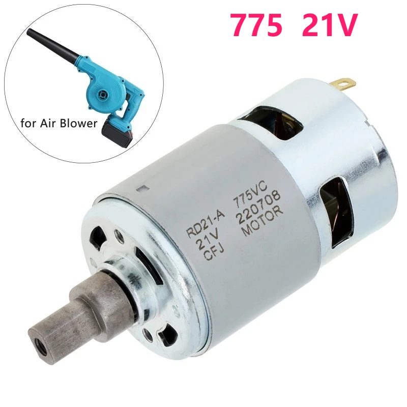 

Электрический двигатель вентилятора 18-21 В, 15000 об/мин, высокоскоростной двигатель постоянного тока 775