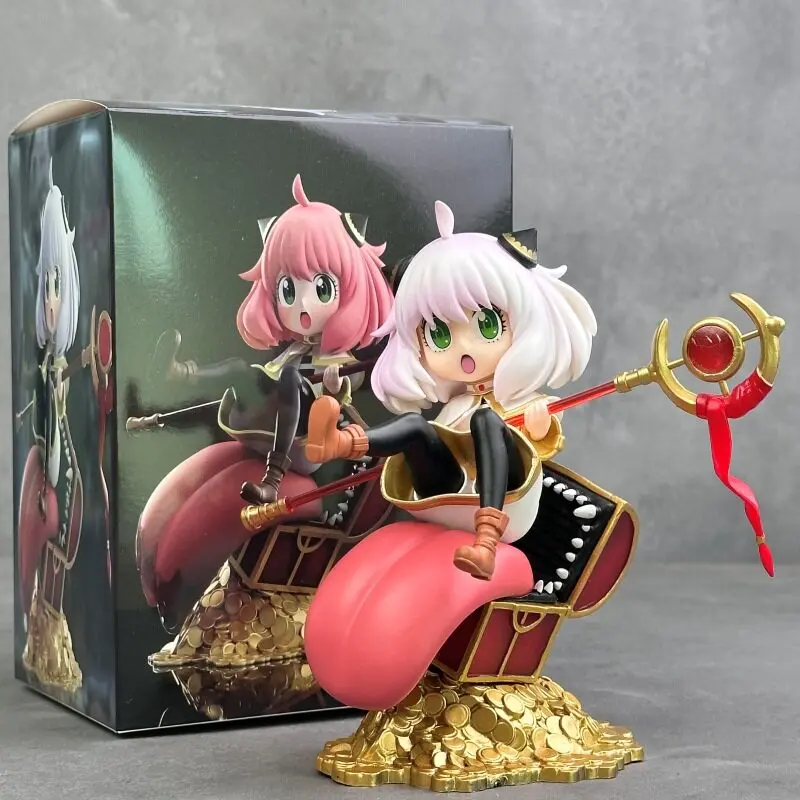

16cm Spy Family Anya Alstreim Cos Frieren Pvc Action Figure Cartoon Anime Collection Model Toys Desk Decor Birthday Gift