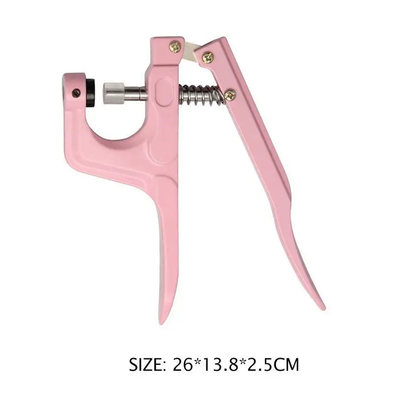Resin Button T5/T8 Hand Pressure Snap Pliers Punching Installation Tool DIY Press Buckle Closure Fasteners Snap Machine