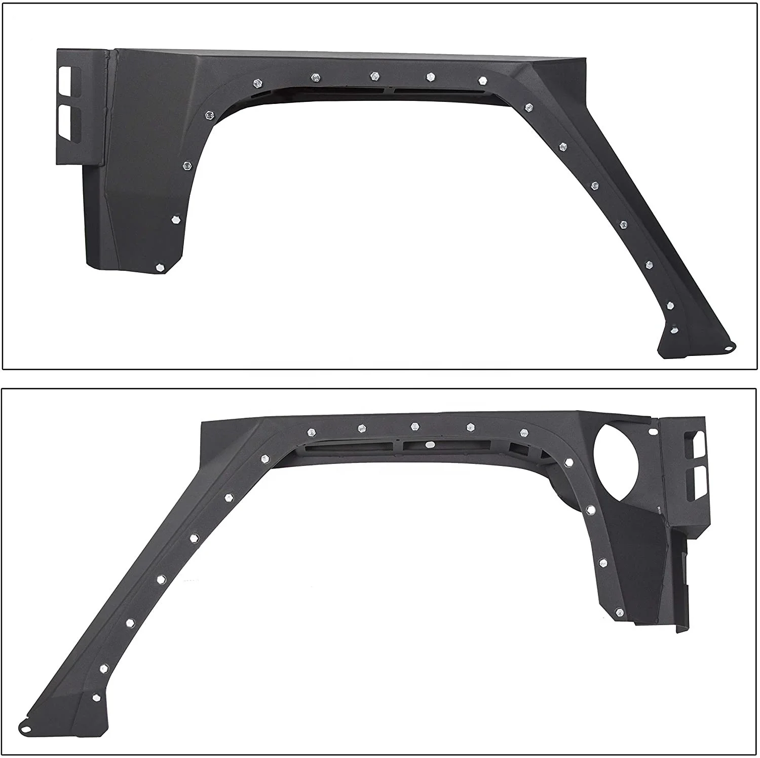 

Hot Sale Armor Front&Rear Flares for Jeep Wrangler JK 2/4 Door