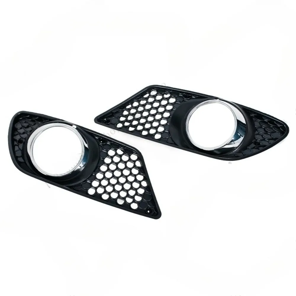For Mercedes Benz C Class W204 2008-2010 Fog Light Cover  Front Bumper Grille Foglights Covers Frame Hole Protect Car Accessorie view 5