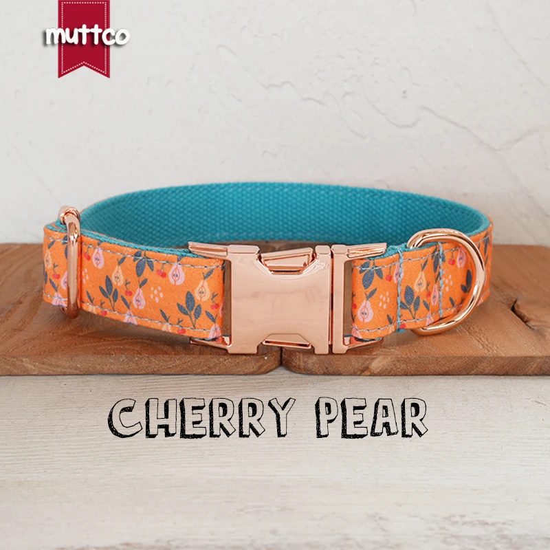 

MUTTCO — это легкий и дышащий ошейник для всех сезонов CHERRY PEAR, который уход за шею вашего собаки, 5 размеров UDC182.