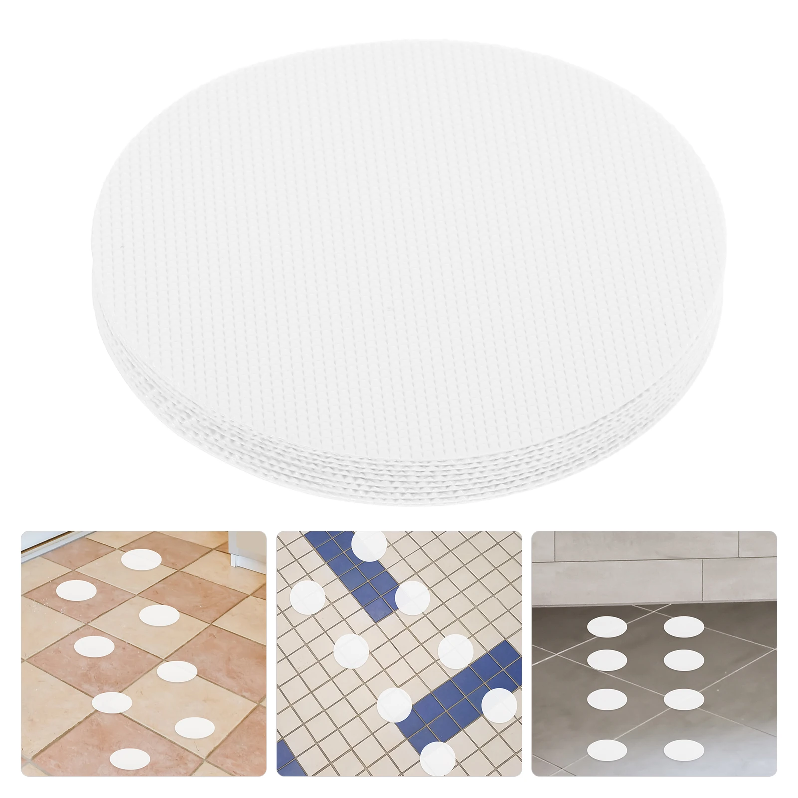 

10 PCS Adhesive Tape Non-slip Stickers Child Tub Grippers Shower Mat Anti Strips for Stairs