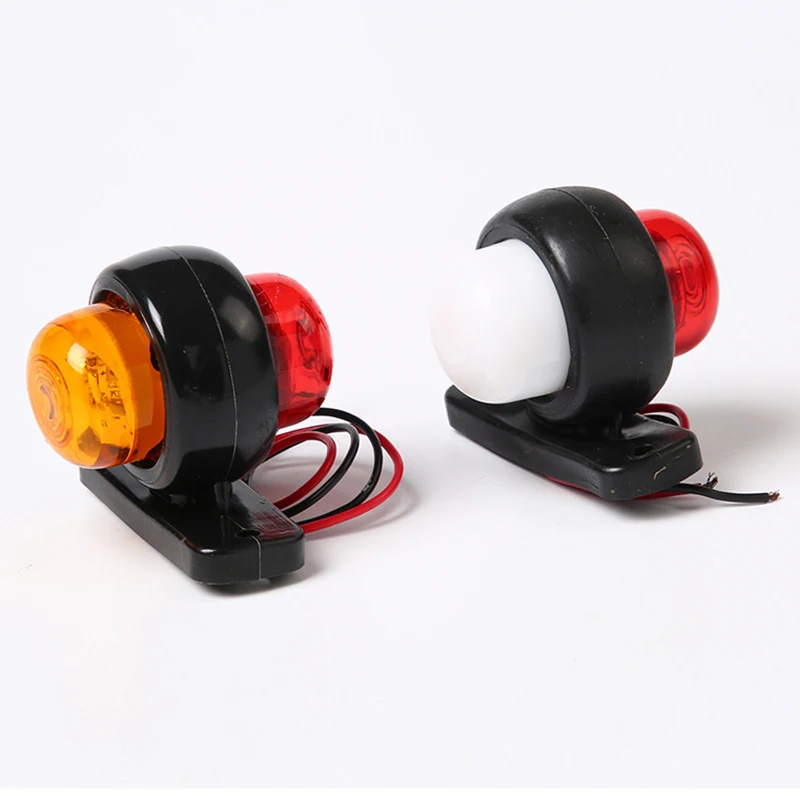 Truck Trailer Lights LED Side Marker Position Lamp Lorry Tractor Clearance Lamps Parking Light Red White/Amber