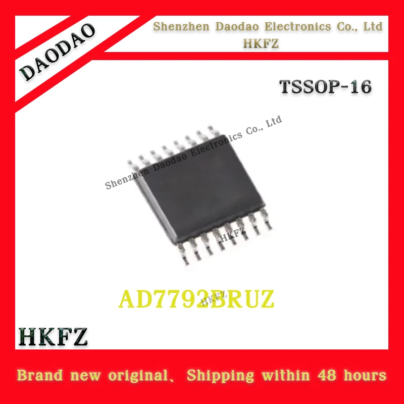 

AD7792BRUZ AD7792BRUZ-REEL TSSOP-16 16-bit Σ-Δ Analog-to-Digital Converter (ADC) Quality Brand New