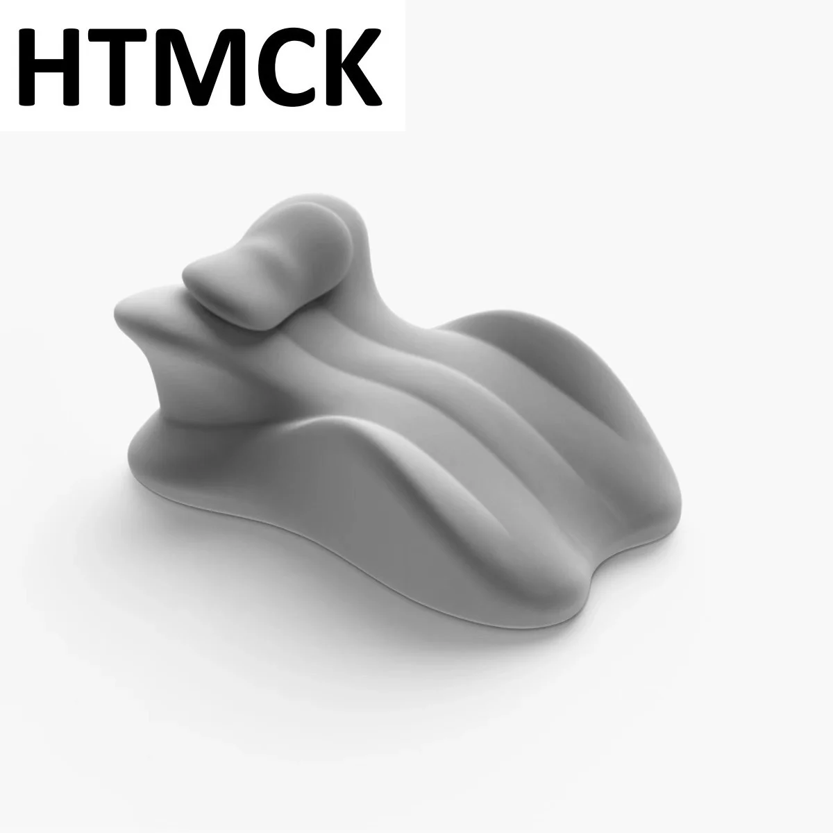 HTMCK H-Shape Prone Reading Pillow, Detachable Leg Rest Cushion with Phone Holder, Ergonomic Face-Down Support Pillow