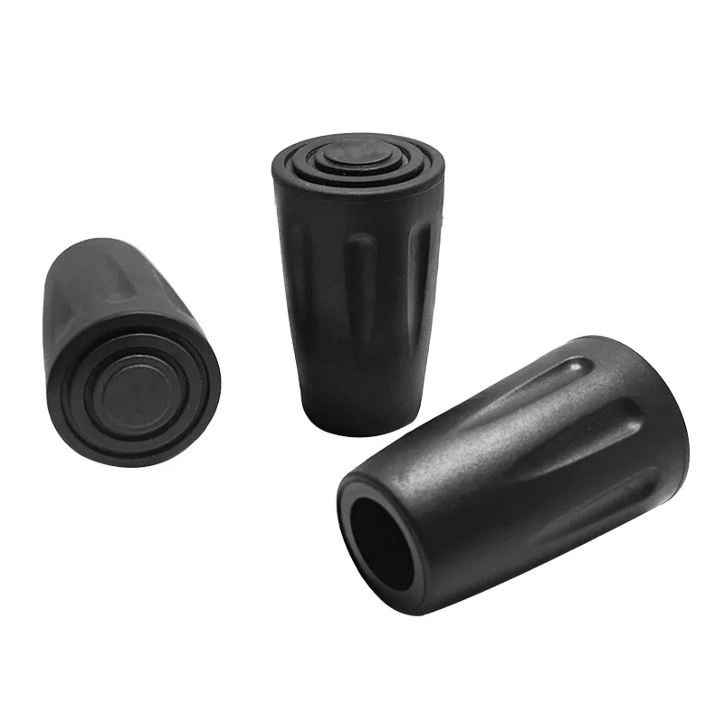 2 قطعة ملحقات عمود تسلق الجبال غطاء للقدم المستديرة غطاء مطاطي مادة PVC القديمة L2 #4