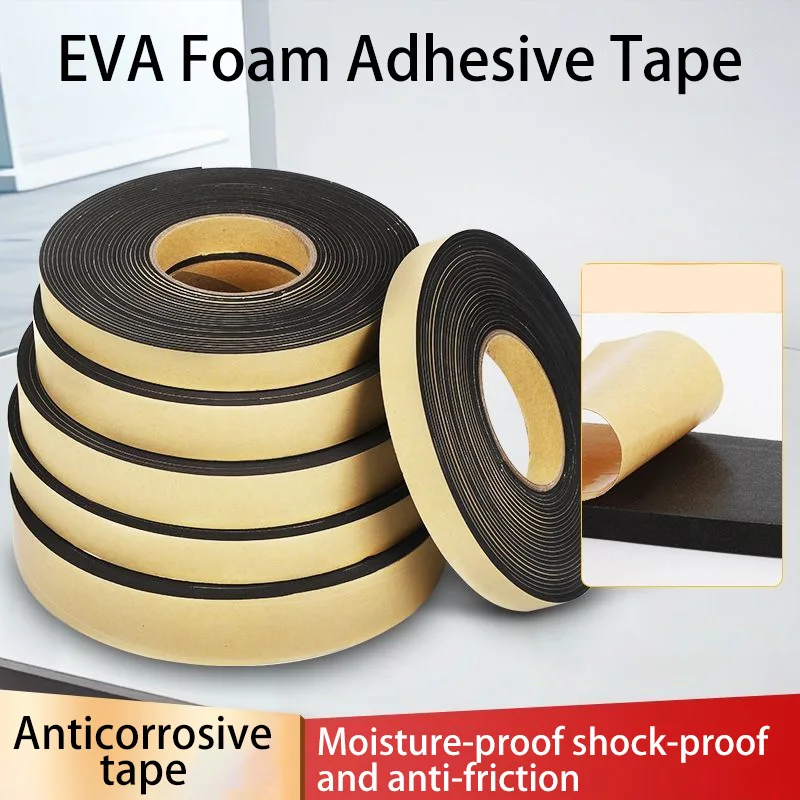 

Strong adhesive EVA single-sided foam tape, door and window sealing, windproof and soundproof, table corner protection