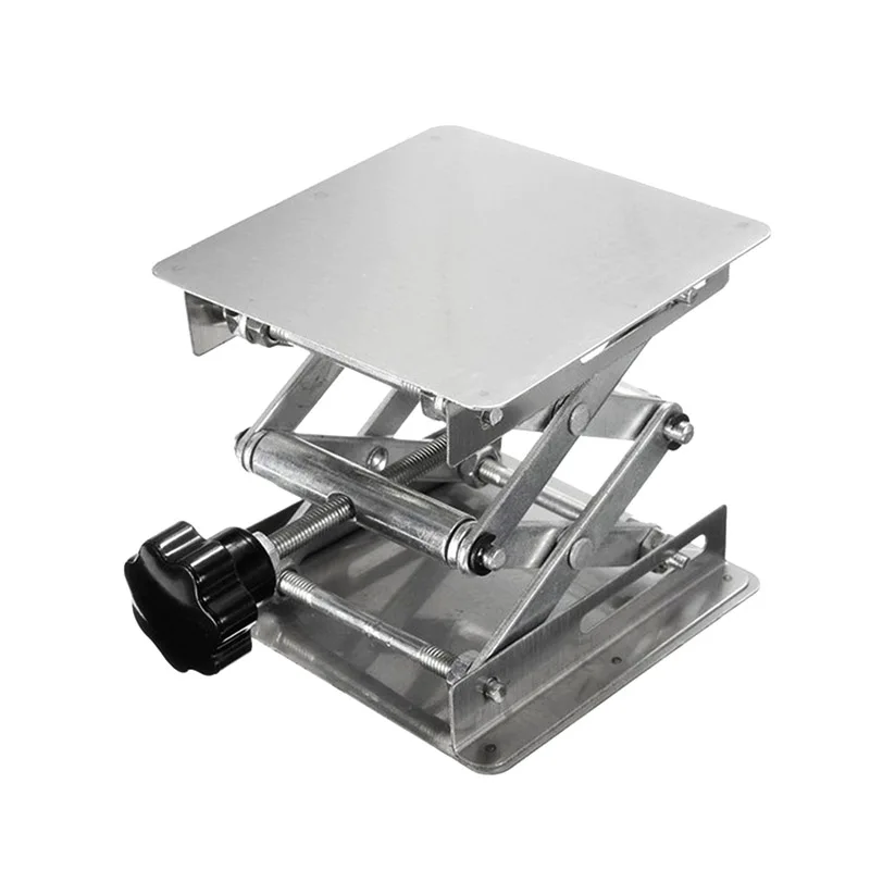 

12-дюймовый подъемный стол-ножницы из нержавеющей стали / Регулируемый лабораторный стол-подставка