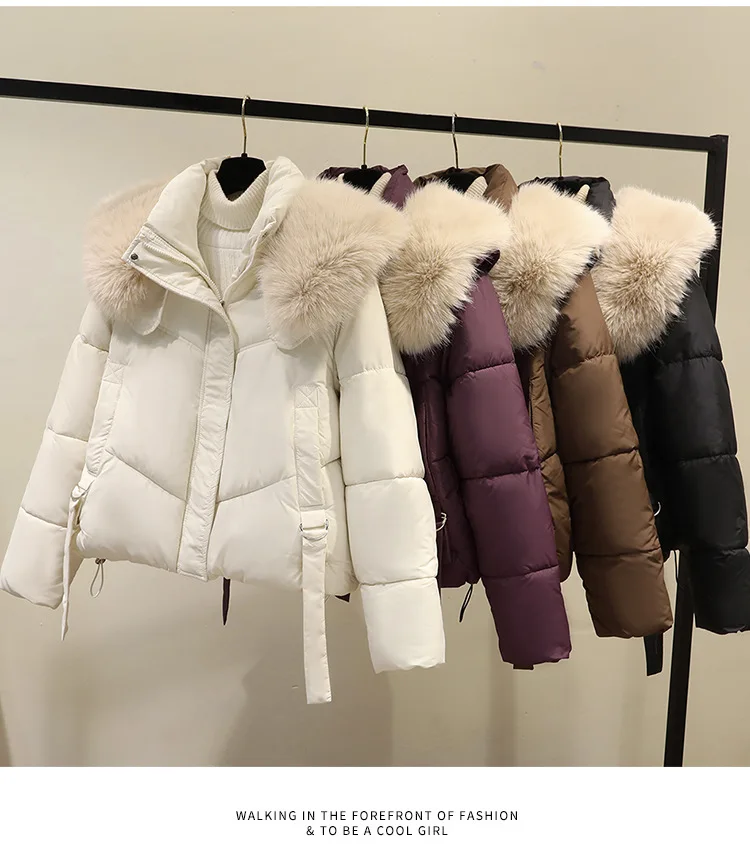 Cotton Padded Parkas Thicken Warm Winter 2024 Jackets Korean Coats Snow Loose Women Chaquetas