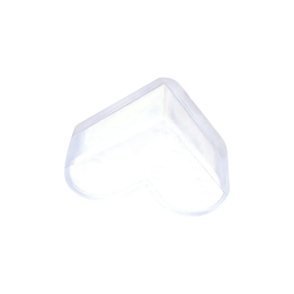 

Heart Shape Transparent Baby Safety Corner Guard Clear Furniture Table Protectors Impact Absorbing Bumper Corner Guards