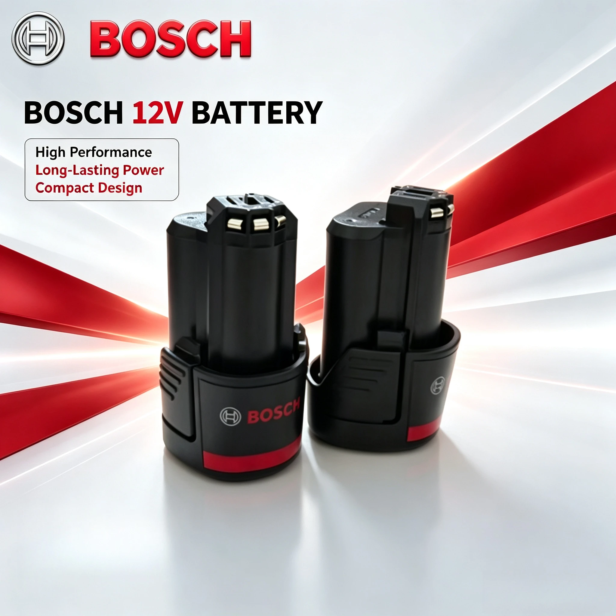 Original Bosch 12V 3.0Ah Rechargeable Li‑ion Battery.Latest High‑efficiency.for Cordless Impact Repair Handyman Tasks