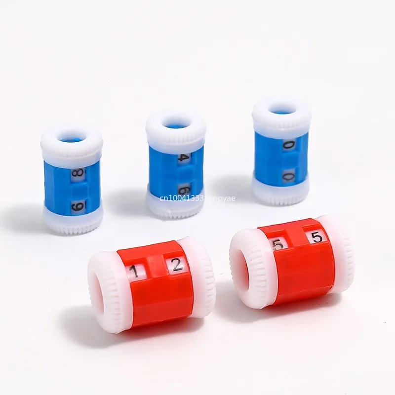 1 قطعة صغيرة/كبيرة الكروشيه الحياكة صف عداد DIY بها بنفسك الملابس أداة دليل الحياكة صف مكافحة غرزة مستديرة النسيج أداة جديد