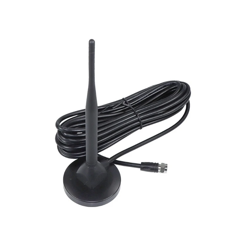 

P5EA Magnetic Mount TV Antennas 4G Compatible 18dBi Signal Amplifier 10m Long Cable For Wireless Router PC