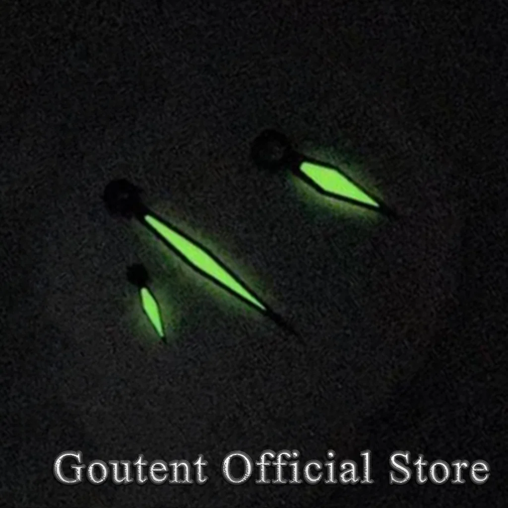 Goutent Green Luminous Silver Blue Gold Rose Gold Gun Colour Watch Hands Fit for 6497,6498 Seagull ST3600 / ST3620 movement