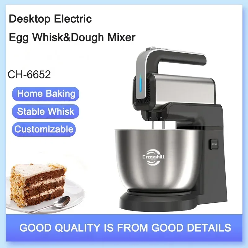 Electric Machine Cake Mixer 5l 6l 3kg 5kg 5 Speed Pizza   Electric Home Kitchen Stand Mixer Dough Mixer view 3