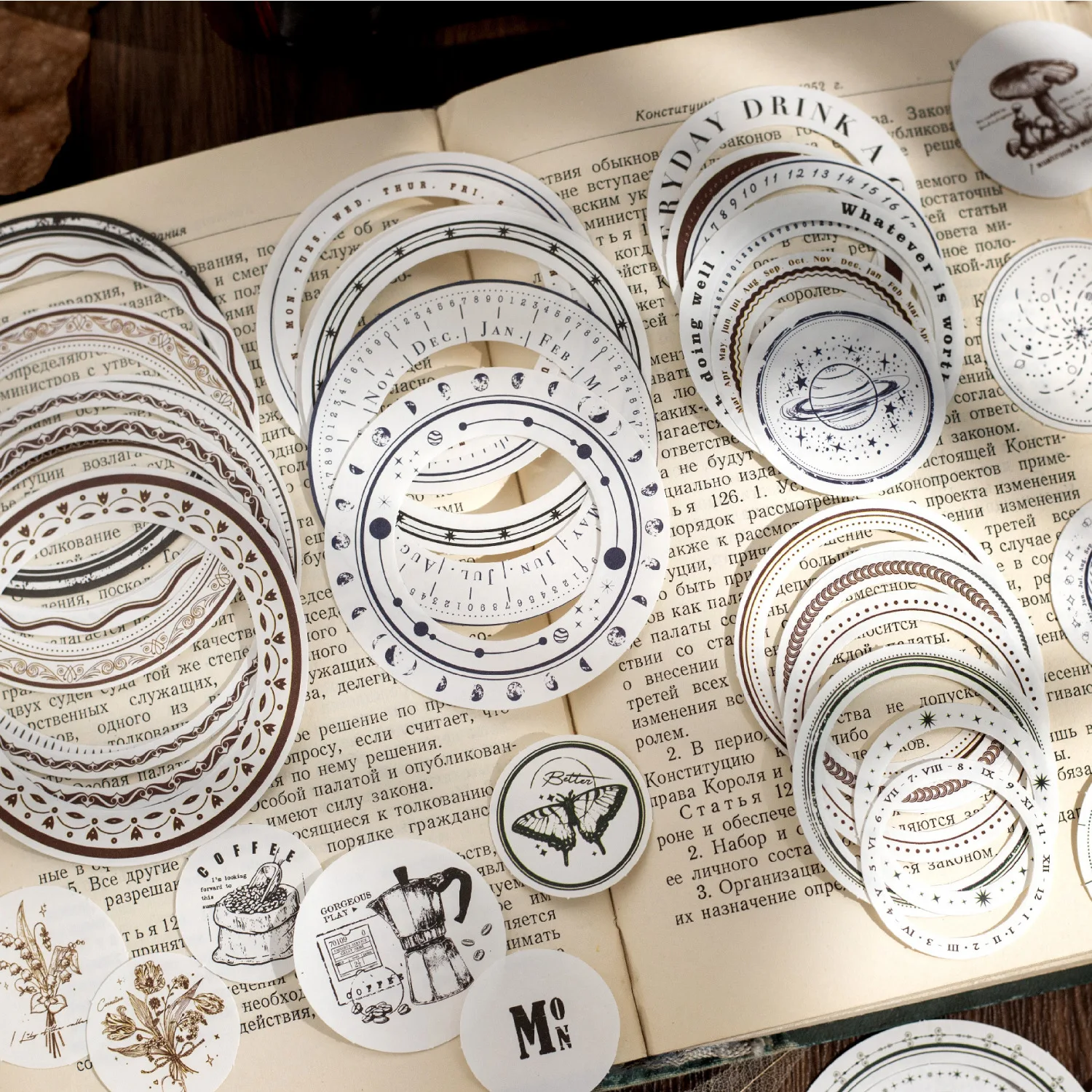 24 Pcs Circular Bor… - image