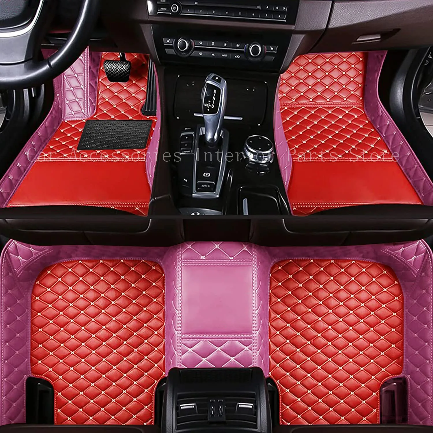 

For Mitsubishi ASX 2013 2012 2011 Car Floor Mats Styling Protect Auto Interior Accessories Waterproof Covers Carpets Leather