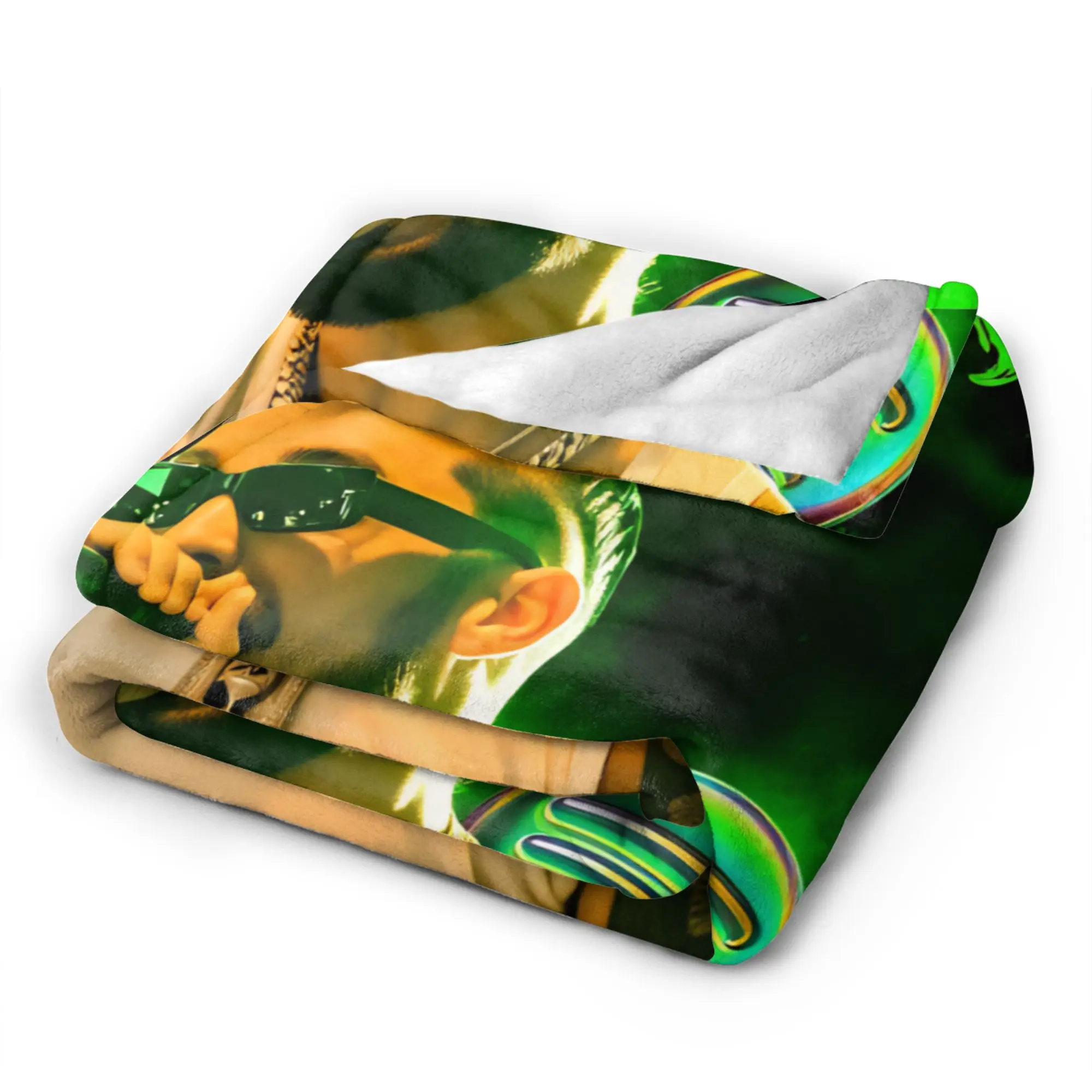 Warm Blanket Children Travel Jc Reyes Album Tour 2025 Rapper Throw Blanket  Flannel Bedspread For Outdoor Graphic Sofa Bed Cover